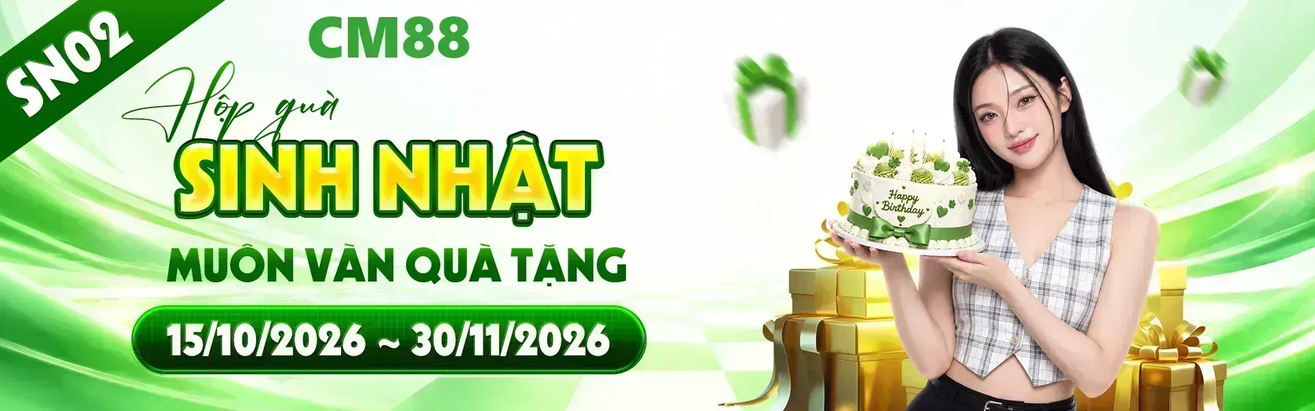 Phiên bản 1: CM88 – Nền tảng giải trí trực tuyến uy tín năm 2026, nạp đầu thưởng 100%, đăng ký nhận +68K khám phá hệ thống game đa dạng, bảo mật thông tin, giao dịch nhanh gọn.